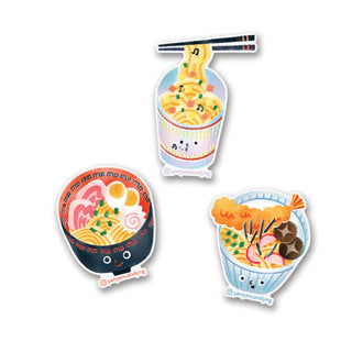 ramen noodles food soup bowl chosticks asian japanese sticker decals