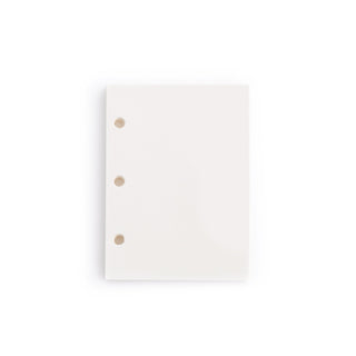 blank filler paper binder folder journal notebook mini tofu organizer