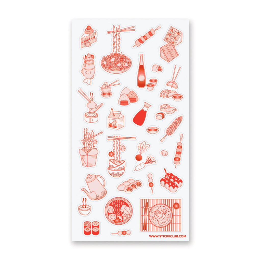 STICKII Snacks Sticker Sheet