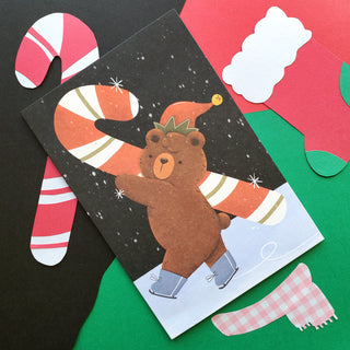 Beary Christmas Card