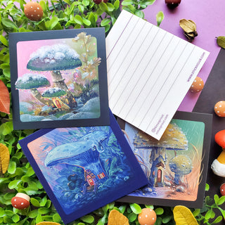 Mushroom Homes Index Cards