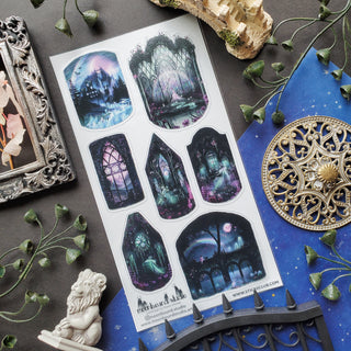 Moonlit Haunted Mansion