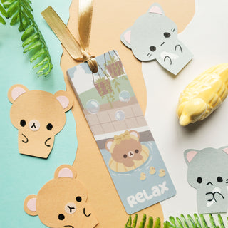 Bubble Bath Break Bookmark