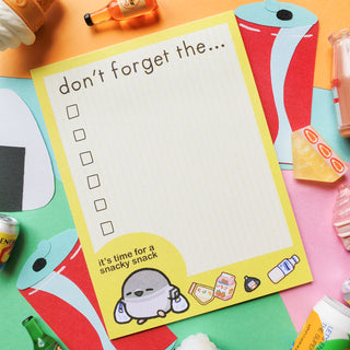 Snacky Snack Time Mini Notepad