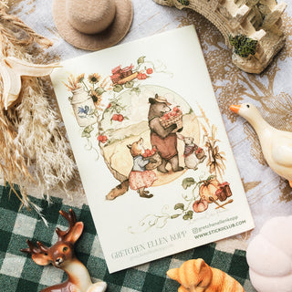 An Autumn Gathering Mini Notebook