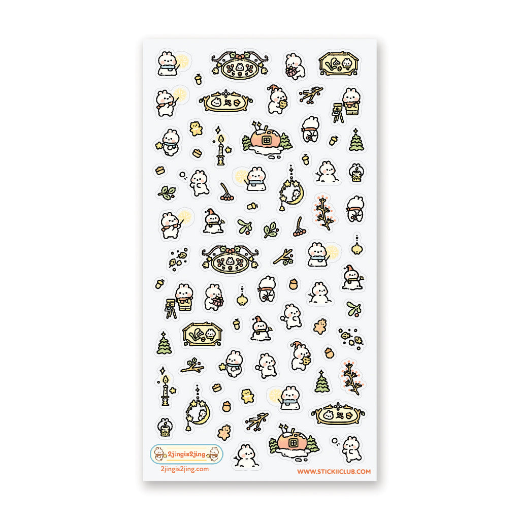 Little Holiday Hoppers Sticker Sheet – STICKII