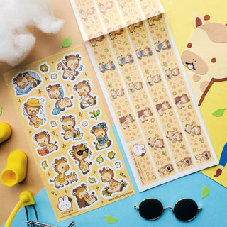 April 2024 Cute Pack: A Journey of Giraffes