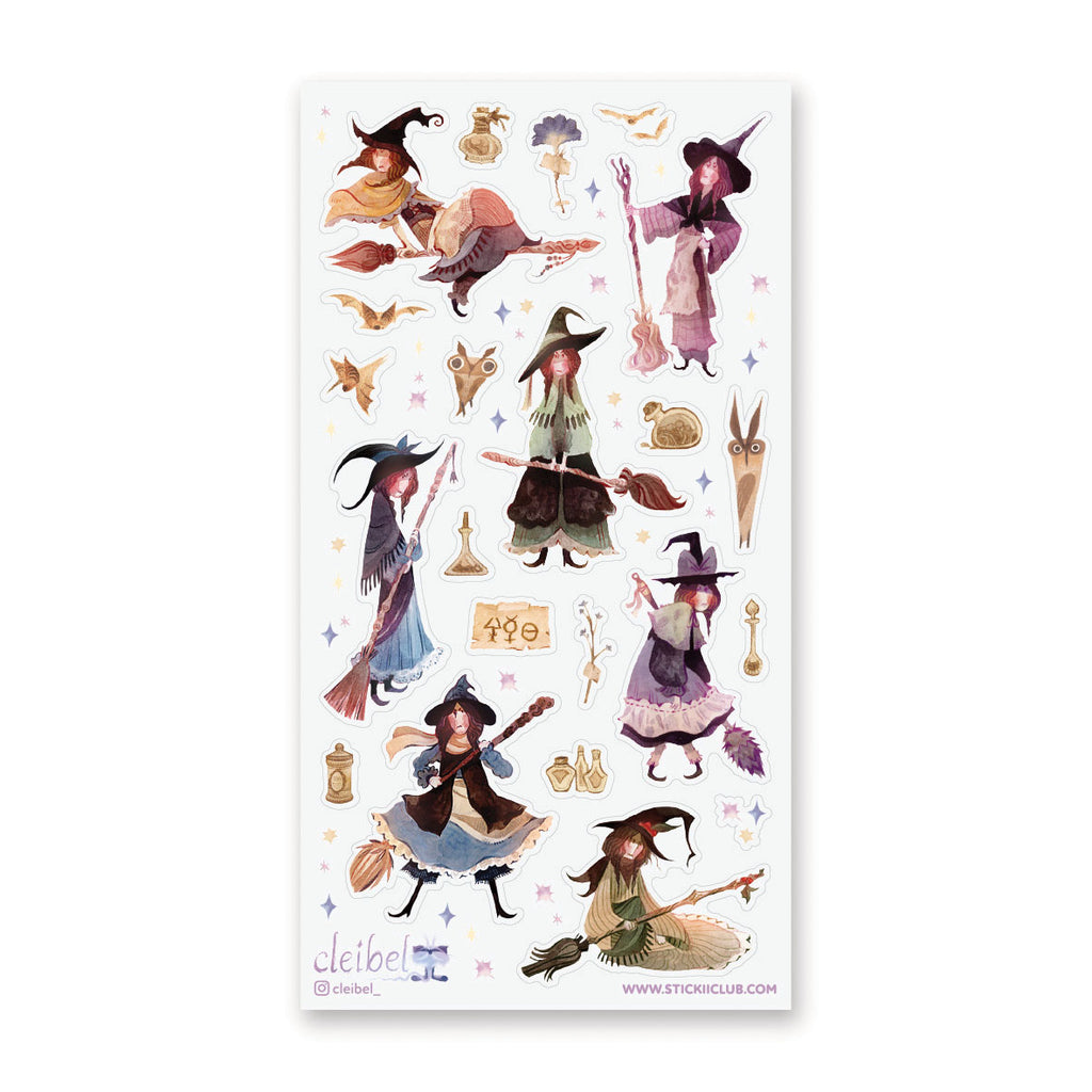 Charming Spell Sisters Sticker Sheet – STICKII