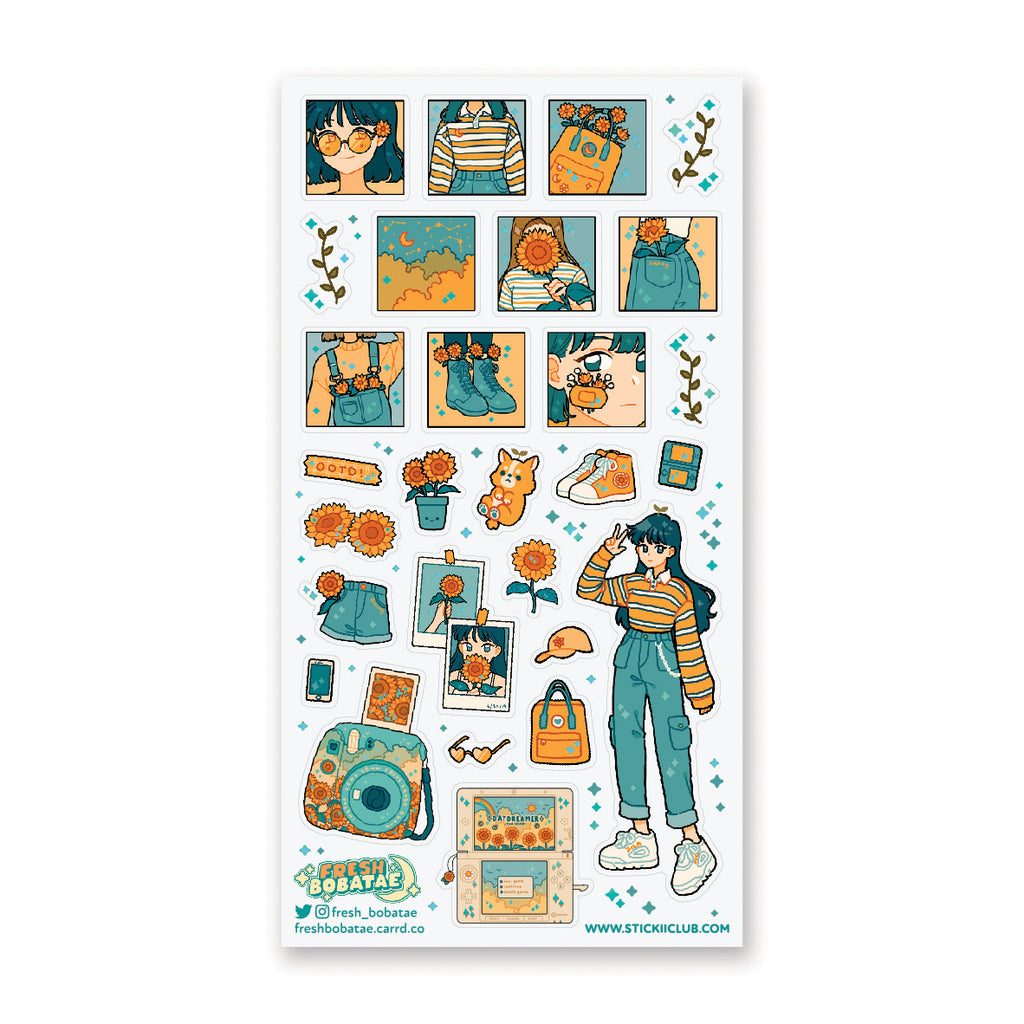 Lo-fi Life 2 Sticker Sheet – STICKII
