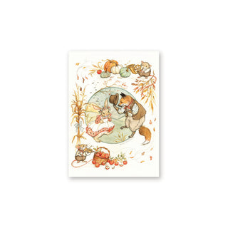 An Autumn Gathering Mini Notebook