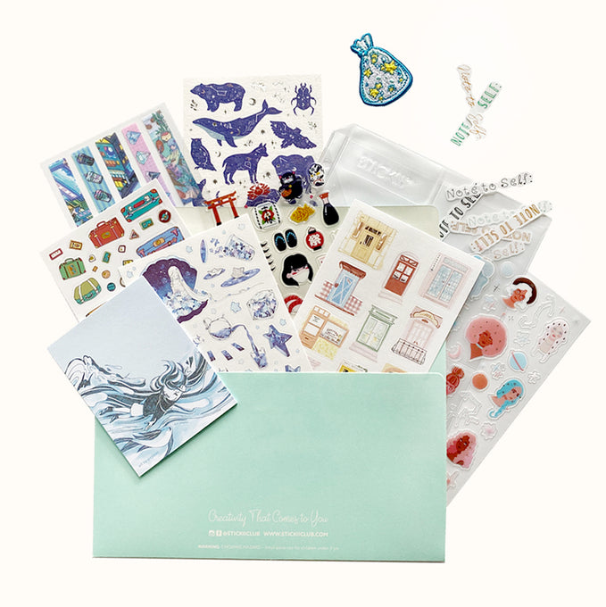 STICKII Club | $12 Monthly Sticker Subscription that fits your style