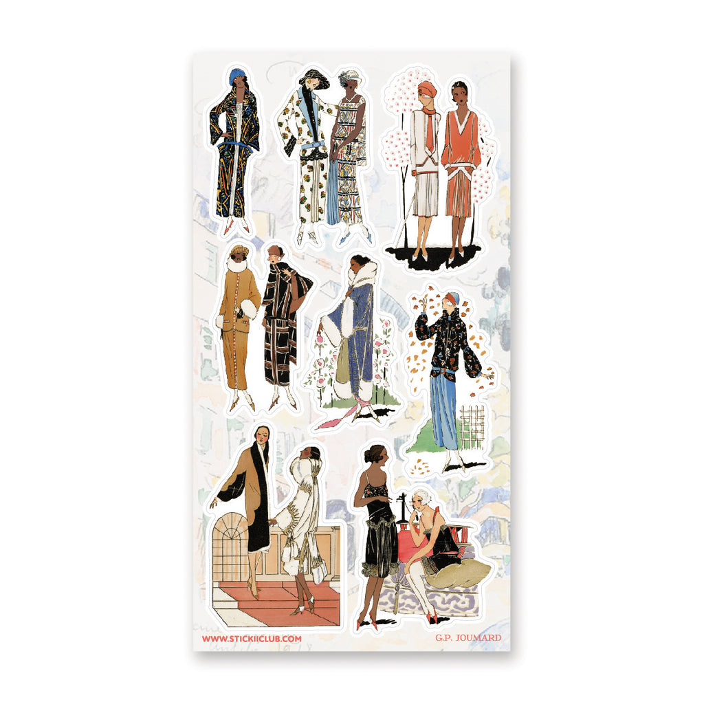 Flapper Fashionistas Sticker Sheet – STICKII