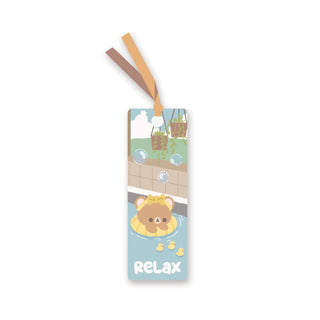 Bubble Bath Break Bookmark