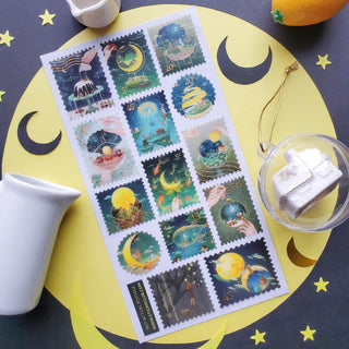 Radiant Moon Stamps