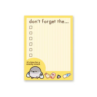 Snacky Snack Time Mini Notepad