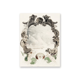 Vintage Sea Frame Mini Notepad
