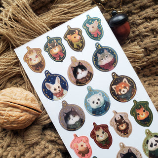 Winter Animal Ornaments