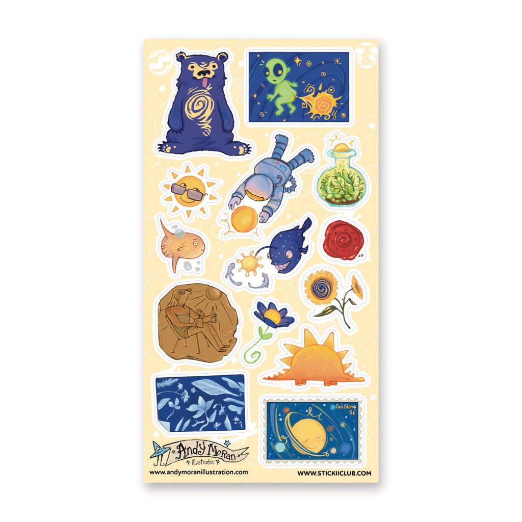 Solar Squad Sticker Sheet – STICKII