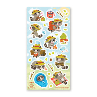 raccoon animals camping nature woodland forest