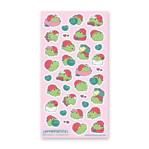 frogs floral hearts valentines holidays seasonal love