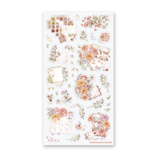 stationery floral flowers mail letters