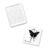 magical moth stamp nature moons