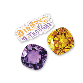gems jewels crystals diamonds sticker decals