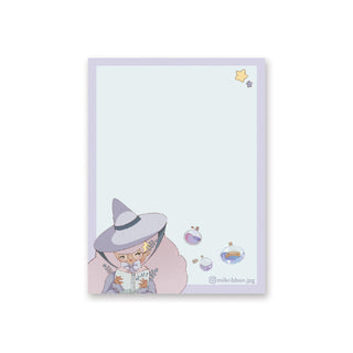witch pastel potions star notepad memo