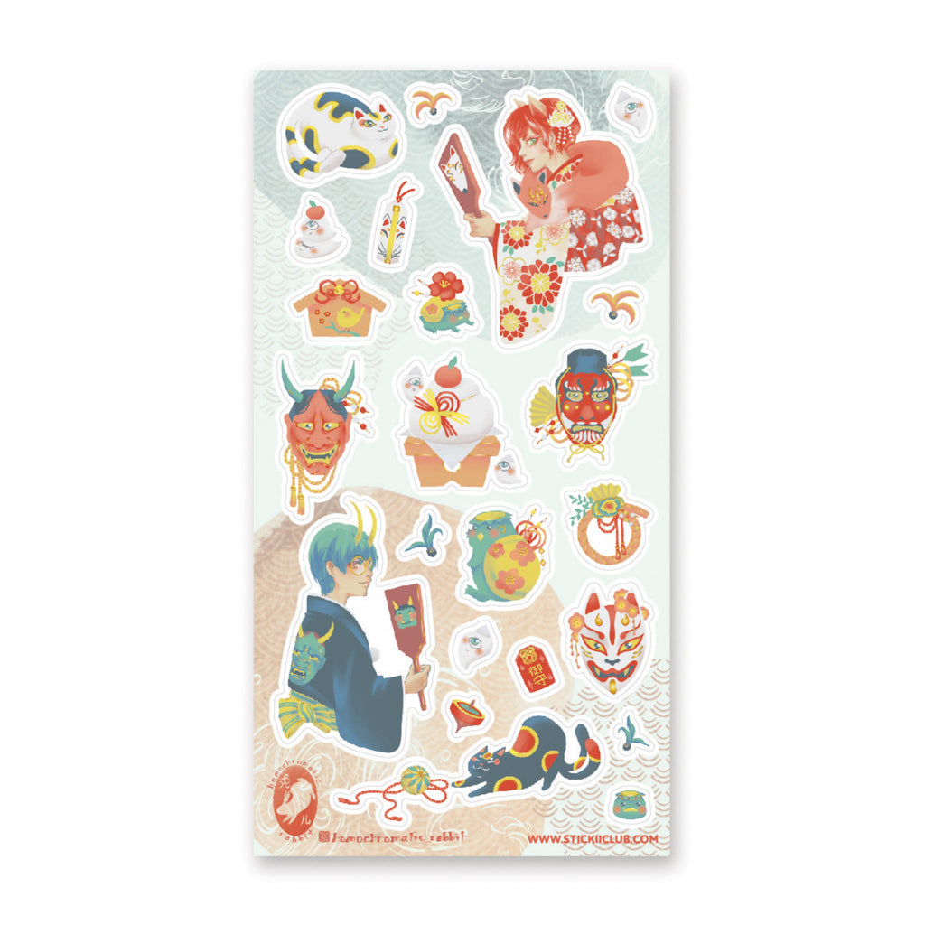 Matsuri Winter Festival Sticker Sheet – STICKII