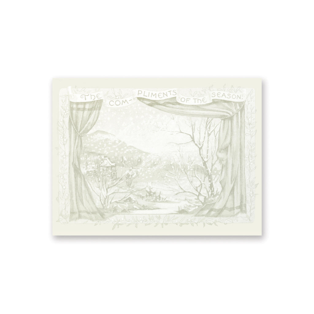 Snowy Window Scene Notepad – STICKII