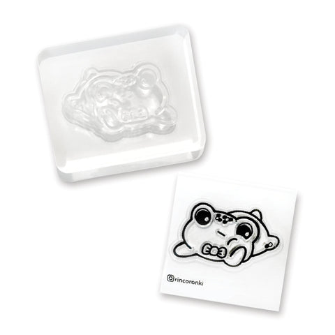 Pensive Froggie Stamp