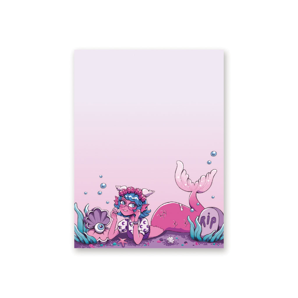 Notepad Mermaid Mermaid Goth Notepad – STICKII