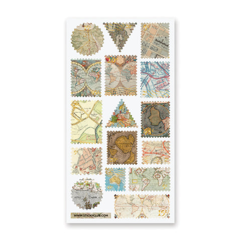 Mapped Out Stamps